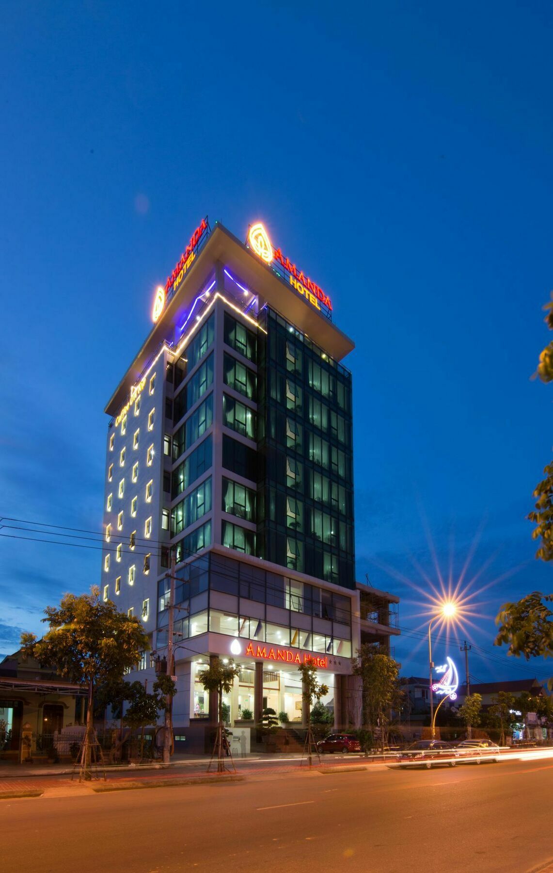 Amanda Hotel Dong Hoi Eksteriør billede